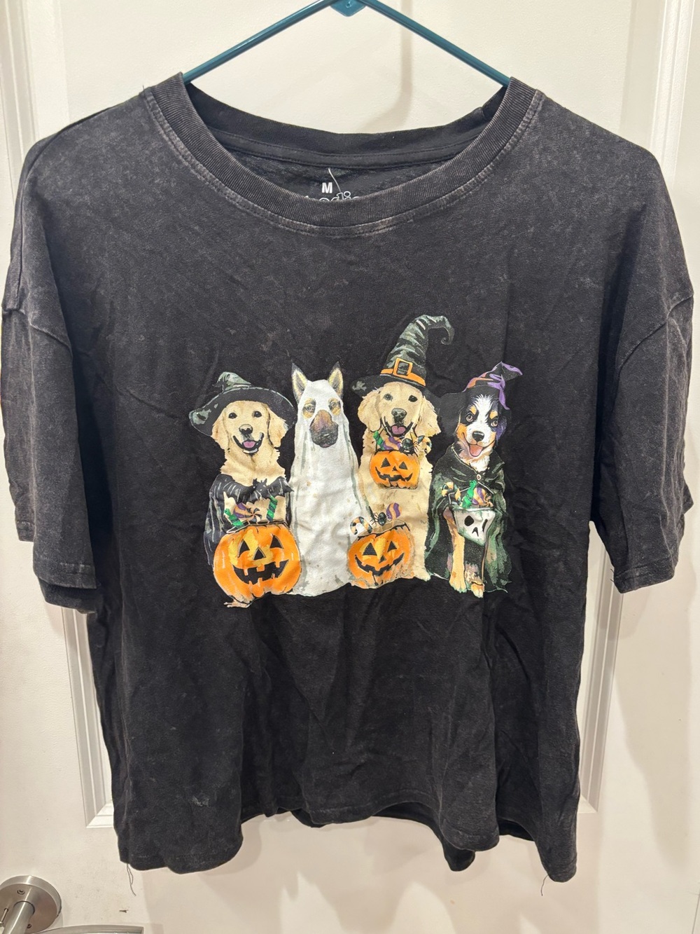 NWT Goodie Two sleeves  Halloween Dogs Graphic T-Shirt- M
